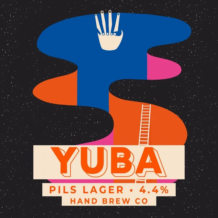 YUBA (HAND BREW CO, BRIGHTON) - (Pils Lager // 4.4% // 440ml)